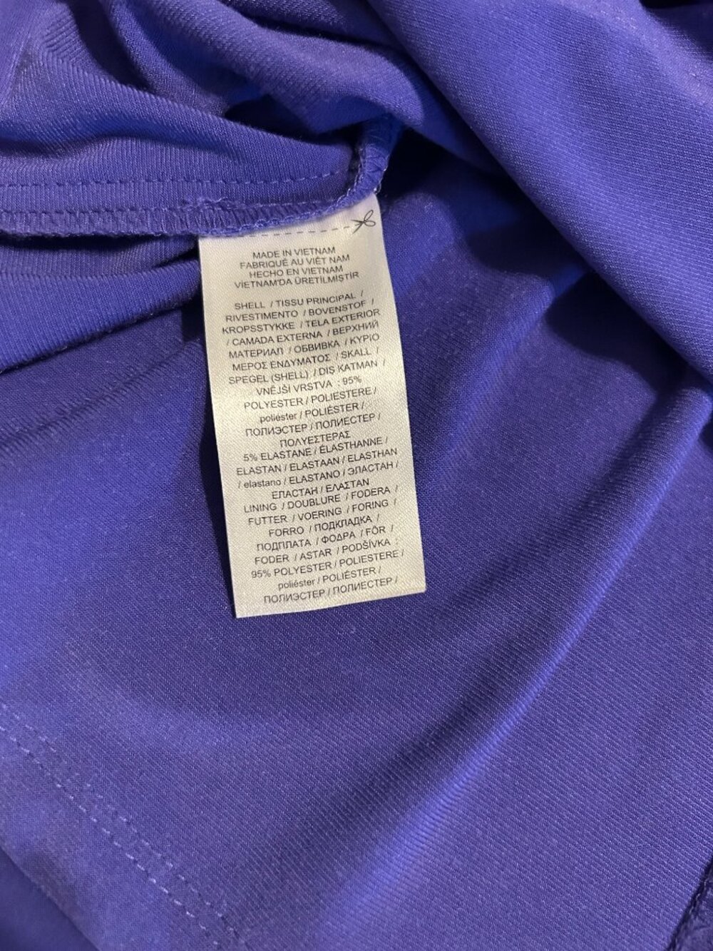 Ralph Lauren Dress Sz 12 Women Wedding Formal Purple Comfortable Maxi - Picture 6 of 6